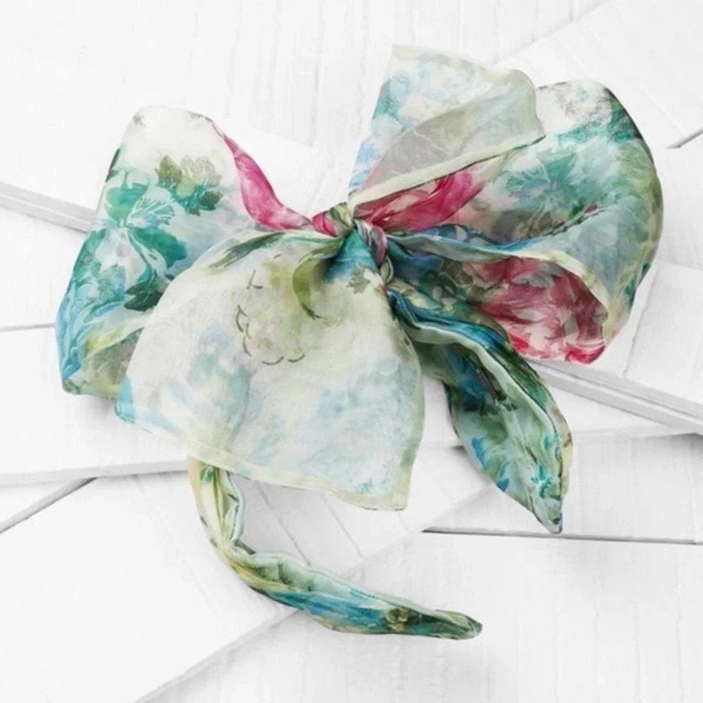 Anthropologie Deepa Gurnani  Bow Organza Headband